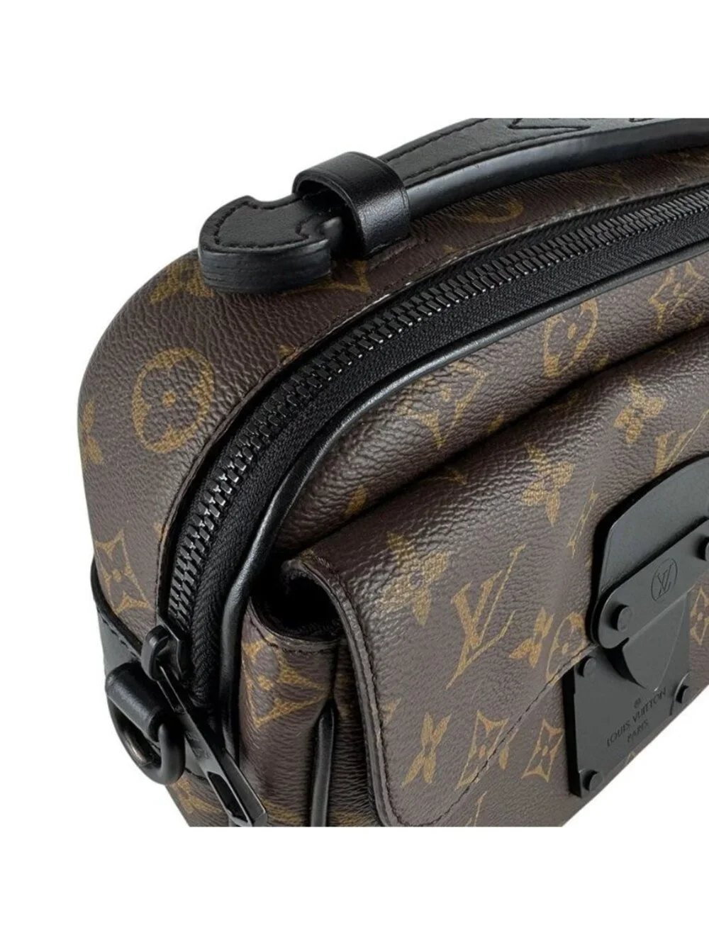 Louis Vuitton Shoulder Bag Monogram Macassar S Rock Messenger